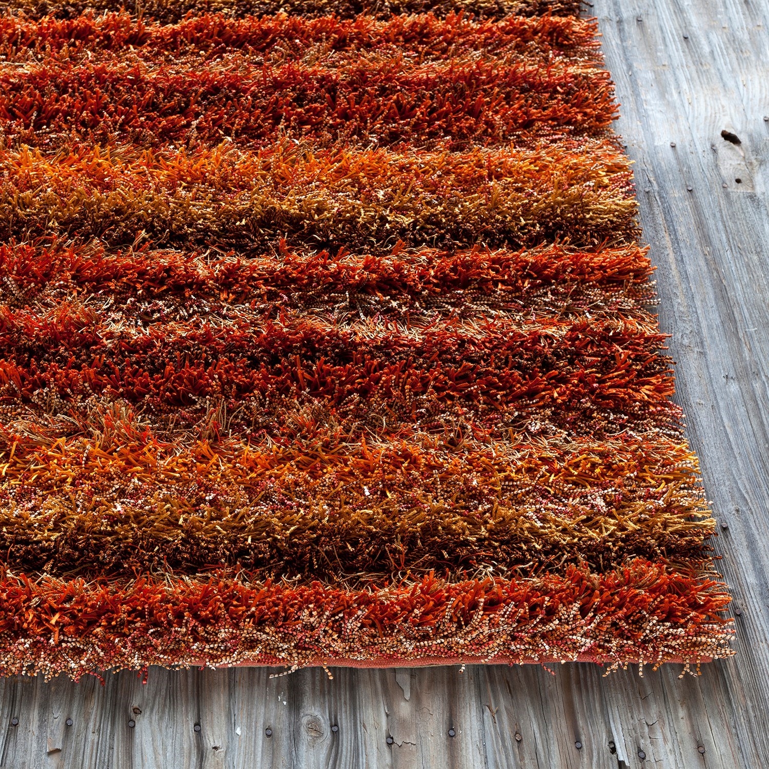 Kubu Polyester Rectangular Handmade Rug, 9' x 13'