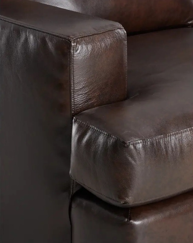 Alhambra Leather Loveseat