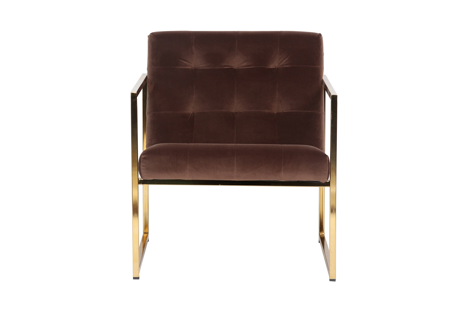 Lexington Tufted Velvet Accent Armchair