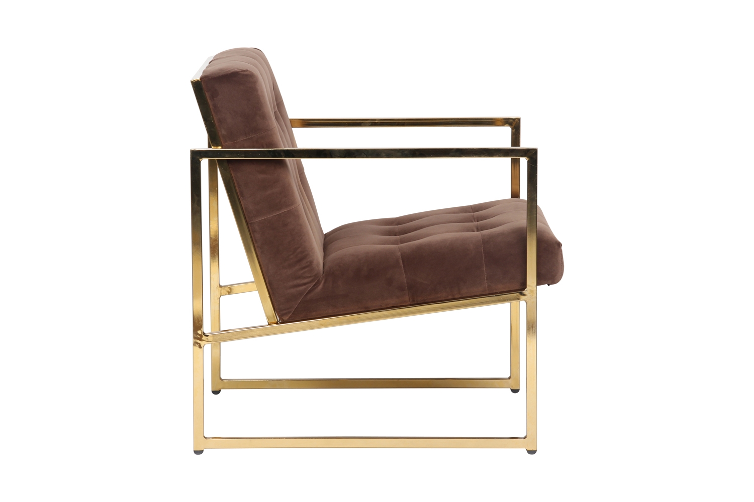 Lexington Tufted Velvet Accent Armchair