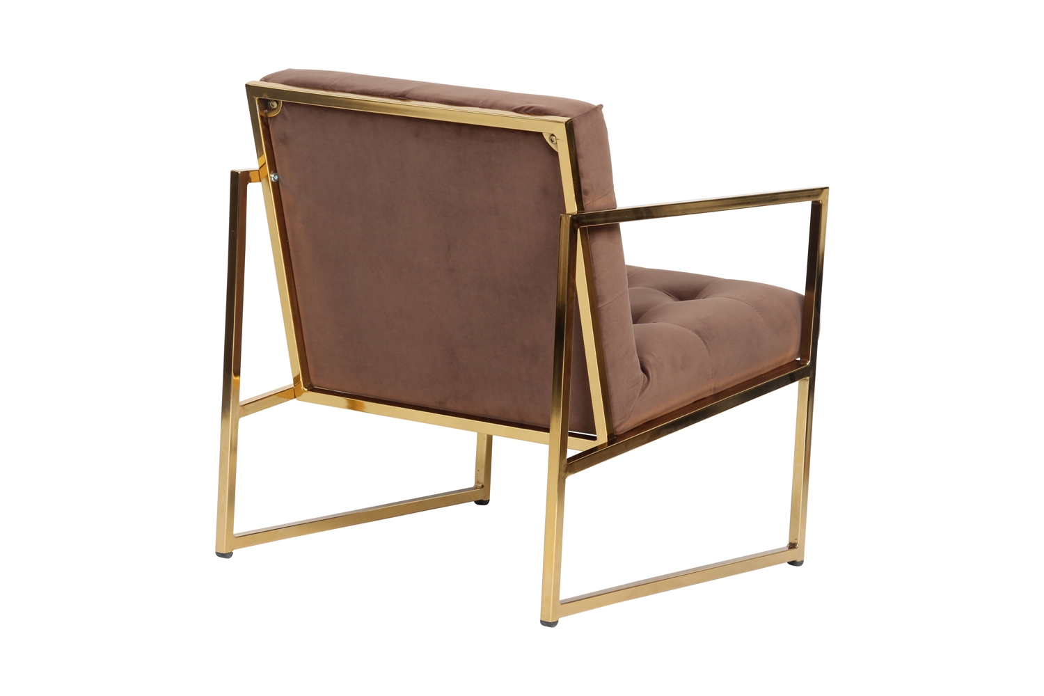Lexington Tufted Velvet Accent Armchair