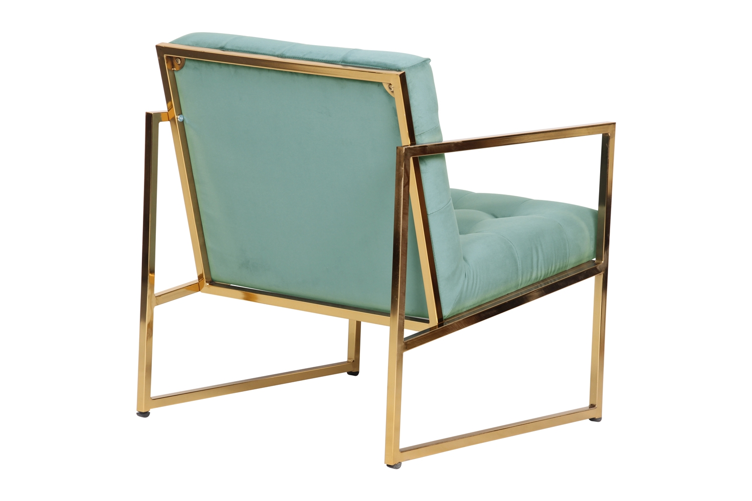 Lexington Tufted Velvet Accent Armchair