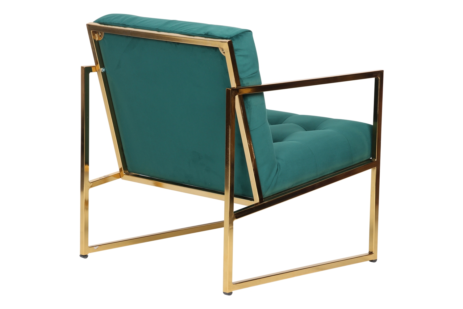 Lexington Tufted Velvet Accent Armchair