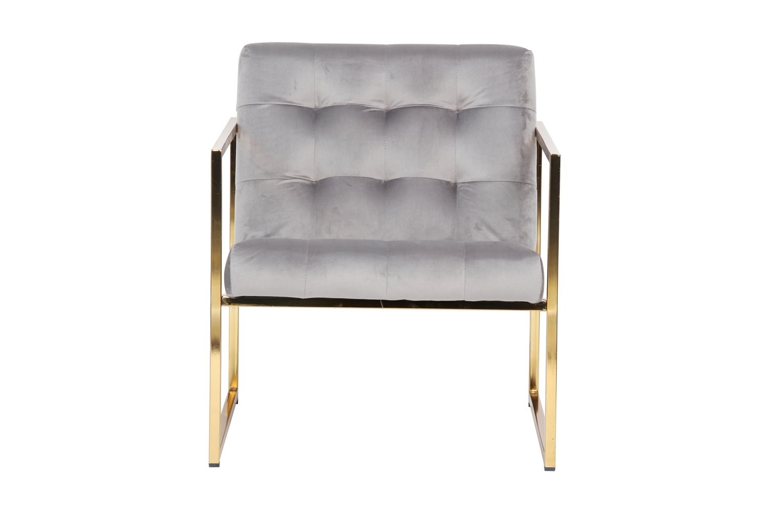Lexington Tufted Velvet Accent Armchair