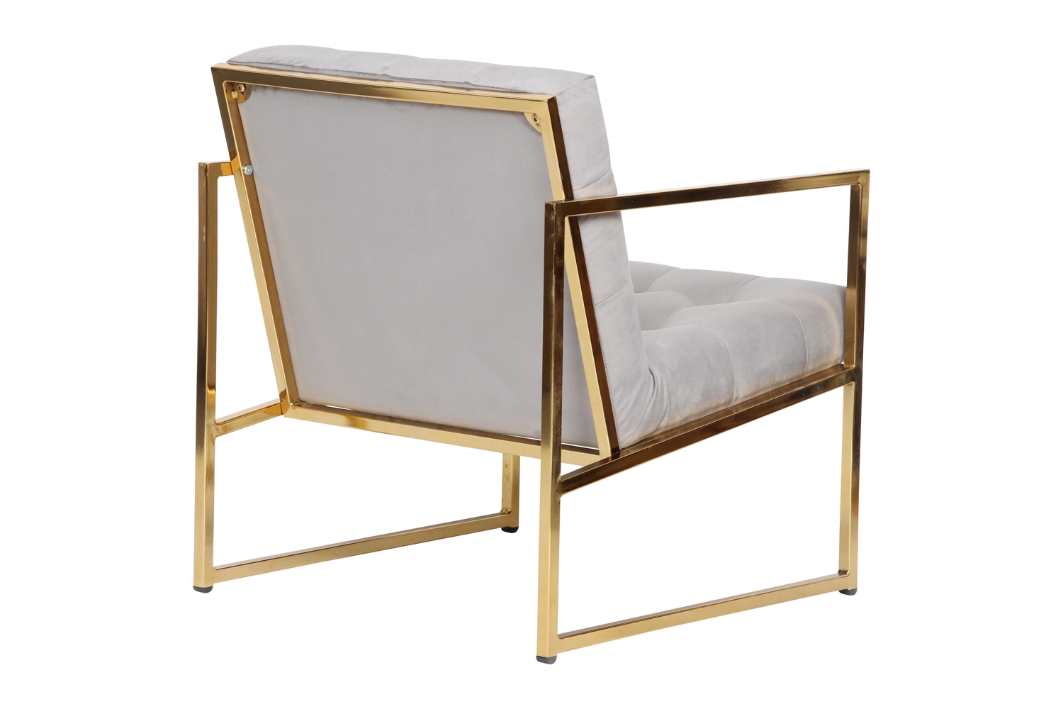 Lexington Tufted Velvet Accent Armchair
