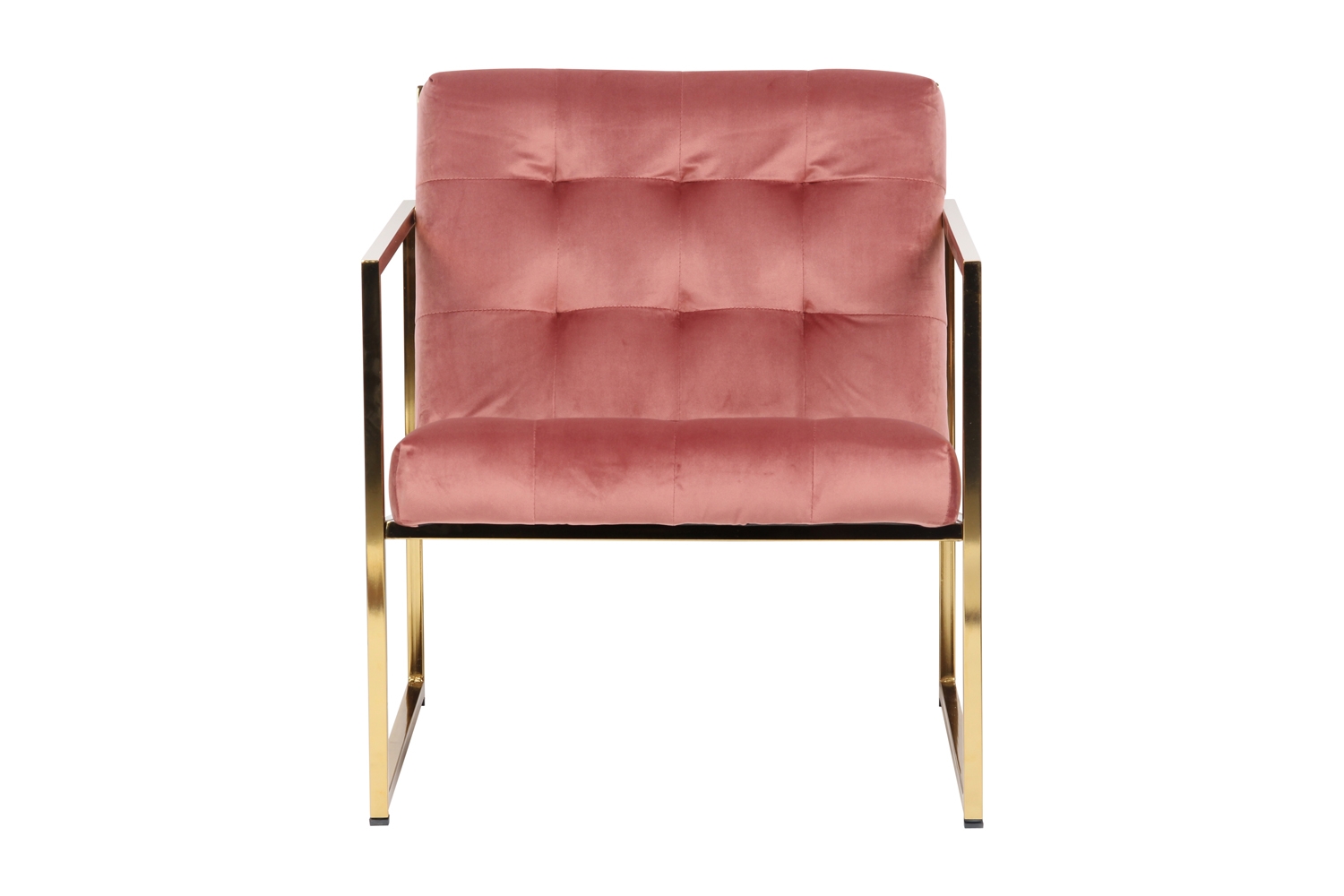 Lexington Tufted Velvet Accent Armchair