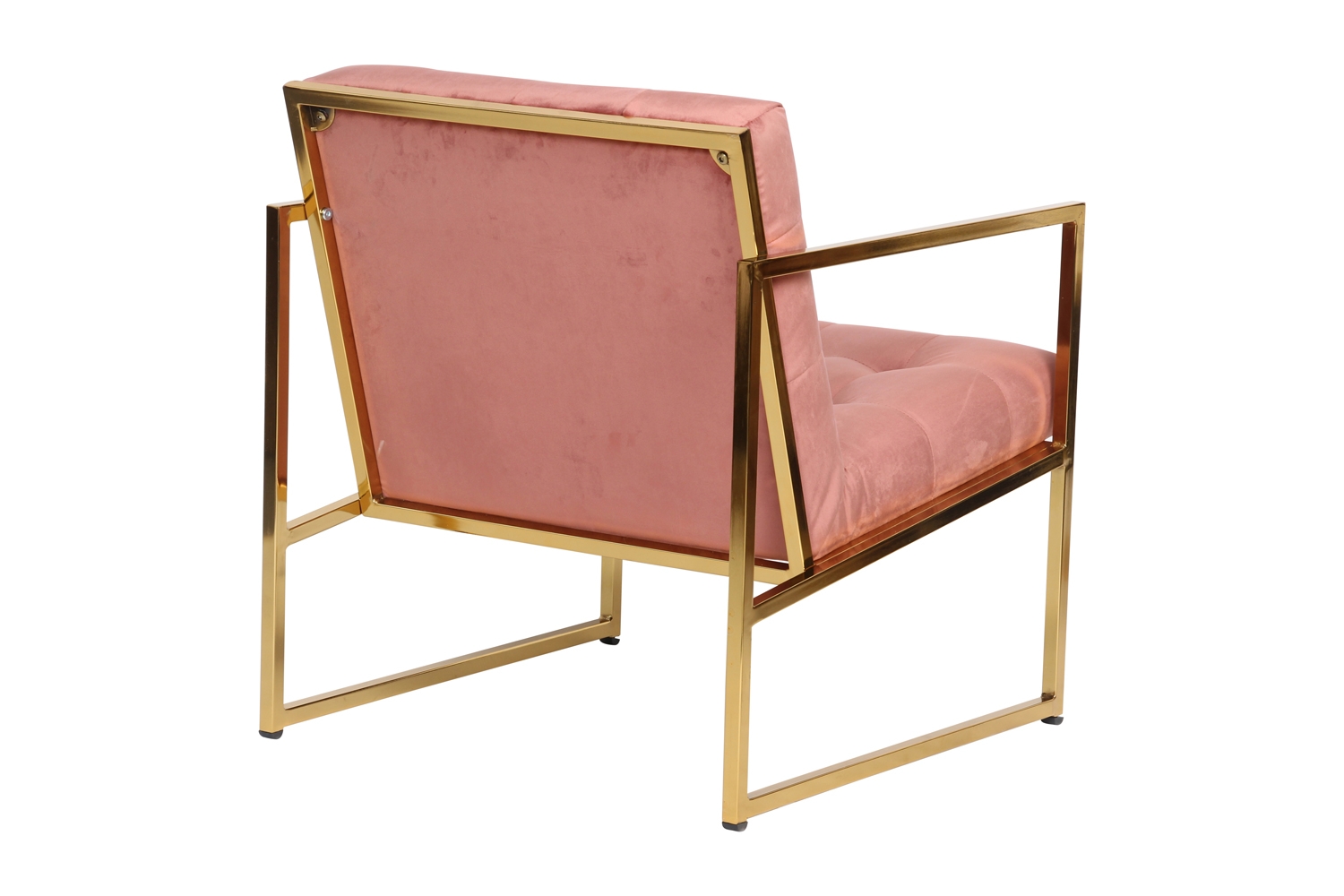 Lexington Tufted Velvet Accent Armchair