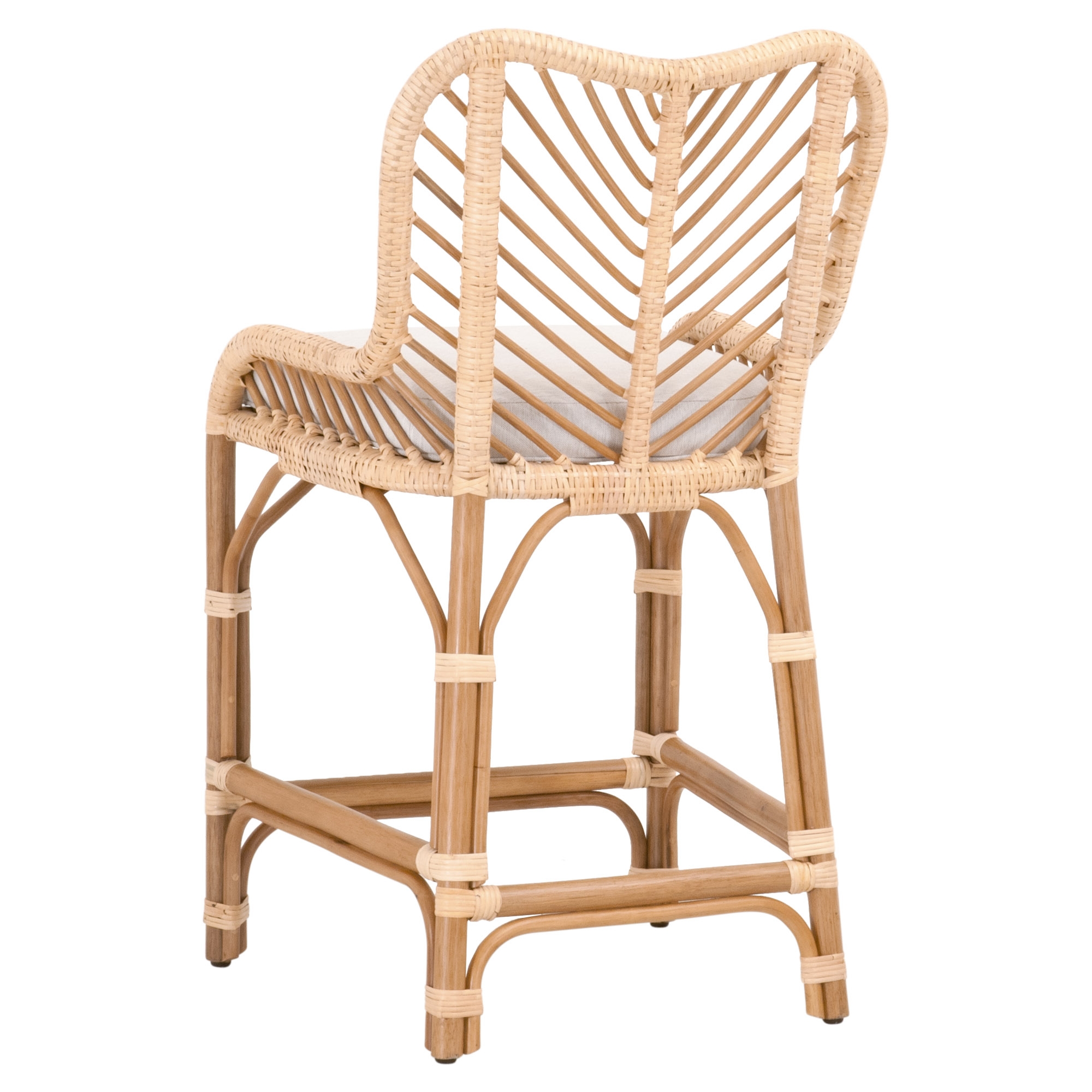 Laguna Rattan/Fabric Counter Stool