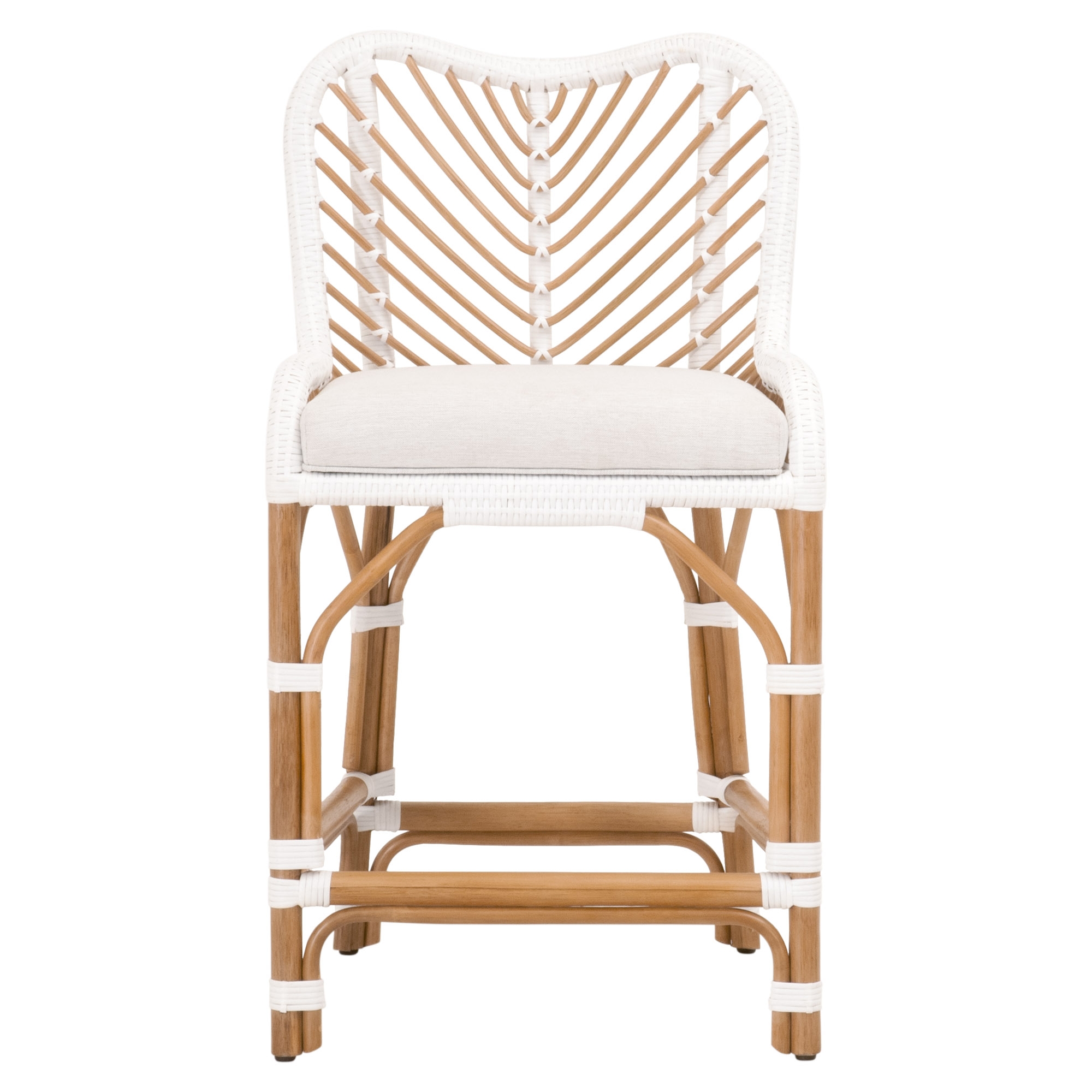 Laguna Rattan/Fabric Counter Stool