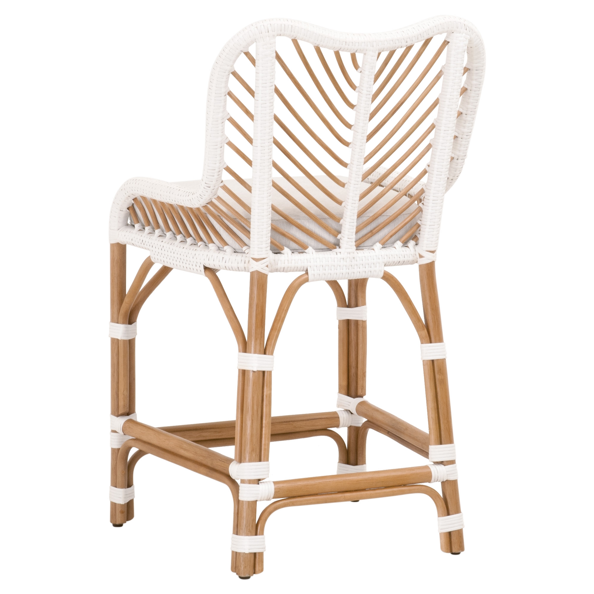Laguna Rattan/Fabric Counter Stool