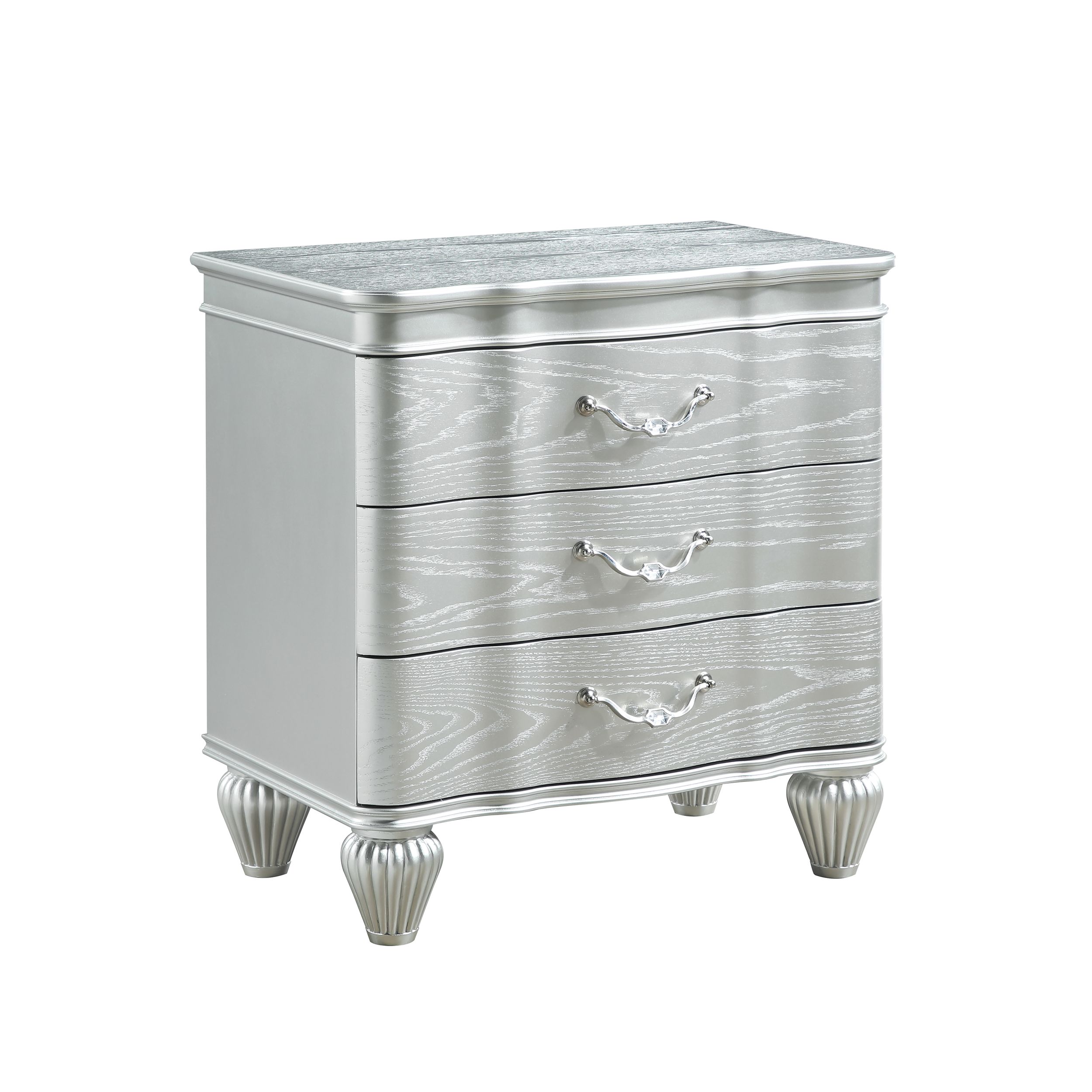 Landmark 3 Drawer Nightstand