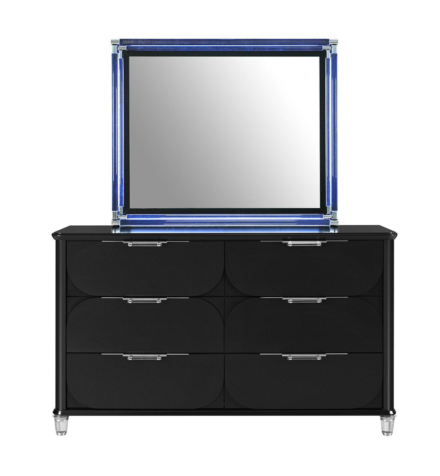 Lando Panel Bedroom Set with LED