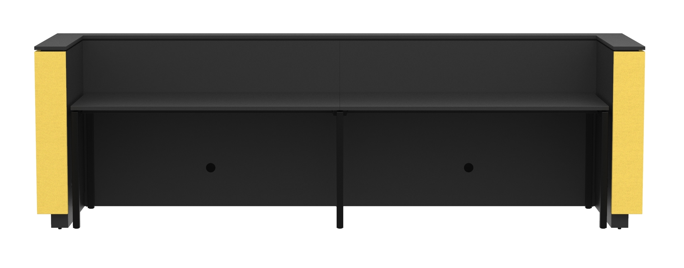 Domino 142" Reception Desk Table by NARBUTAS