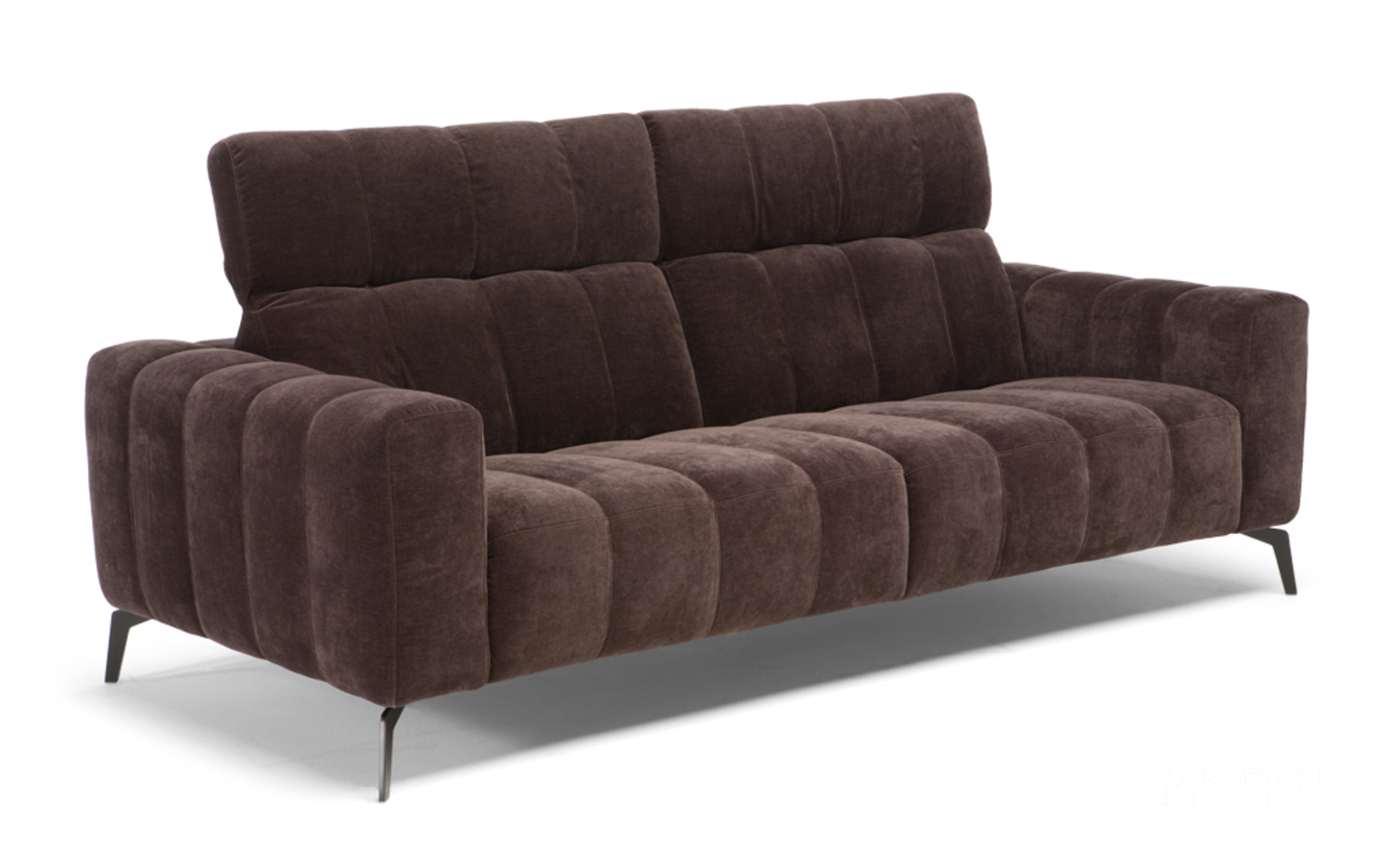 Portento Fabric/Leather Loveseat