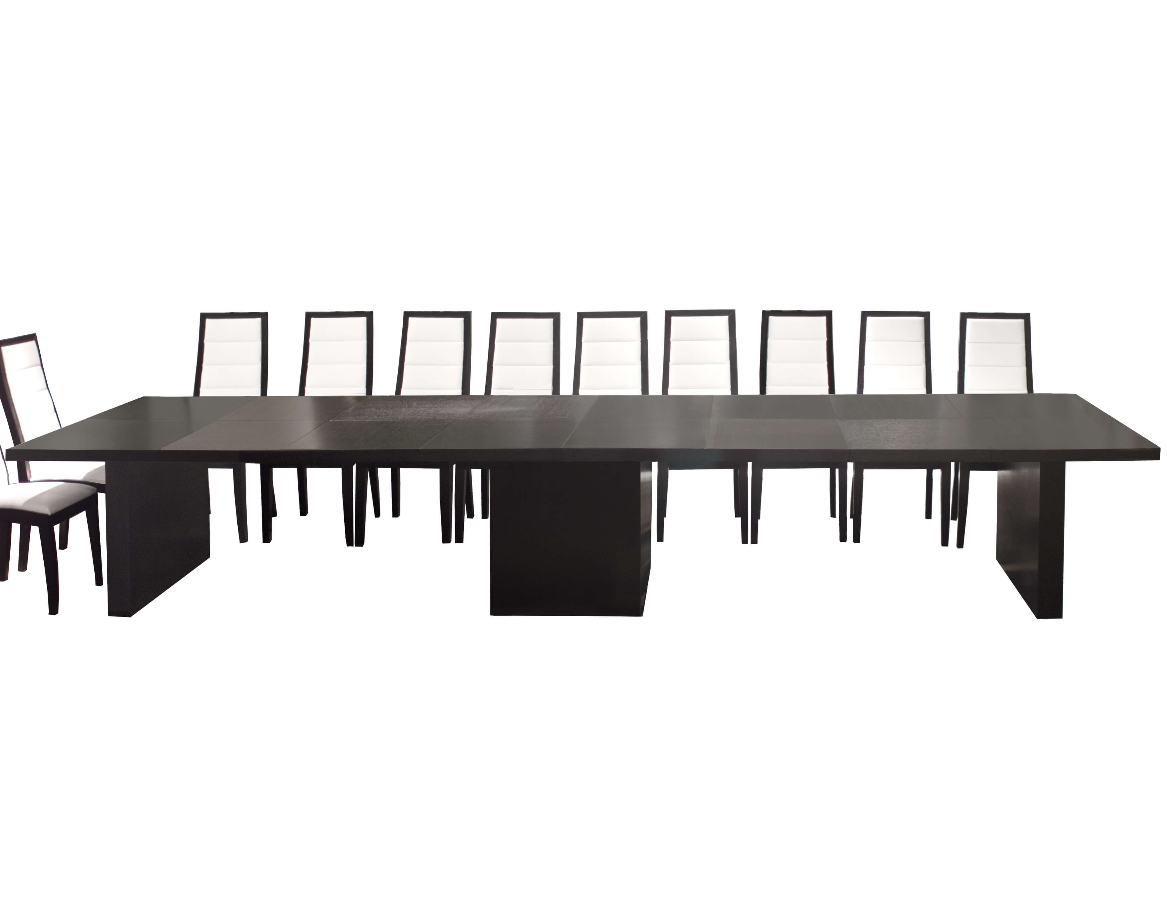 Largo Wood Dining Table w/Extensions by Sharelle Furnishings