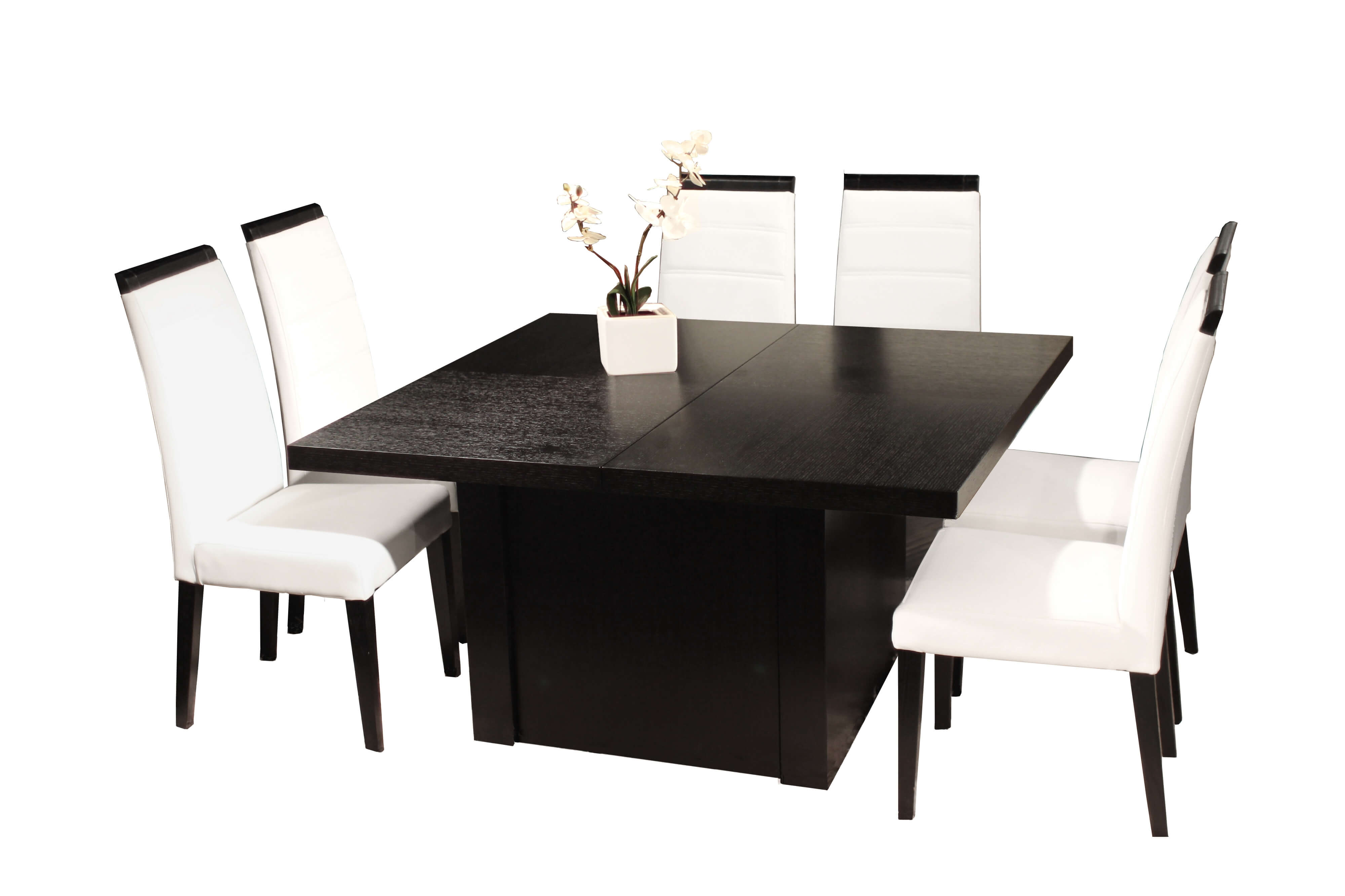 Largo Wood Dining Table w/Extensions by Sharelle Furnishings