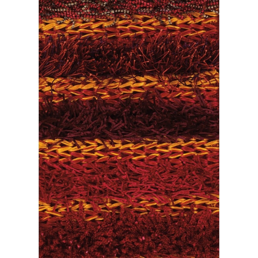 Lavasa Polyester Rectangular Handmade Rug, 7'9" x 10'6"