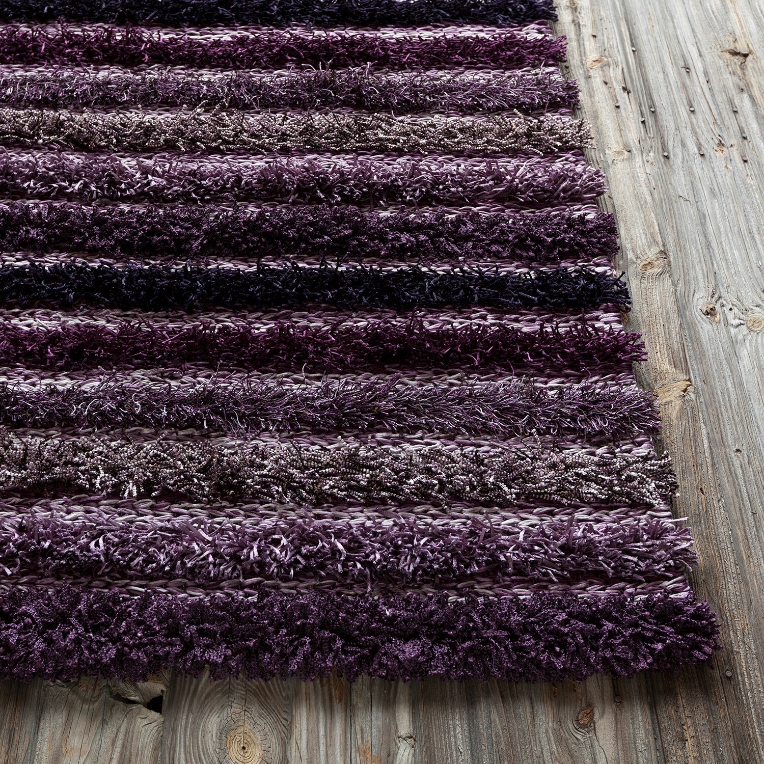 Lavasa Polyester Rectangular Handmade Rug, 7'9" x 10'6"