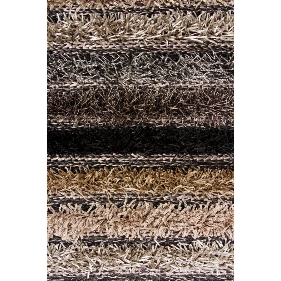 Lavasa Polyester Rectangular Handmade Rug, 5' x 7'6"
