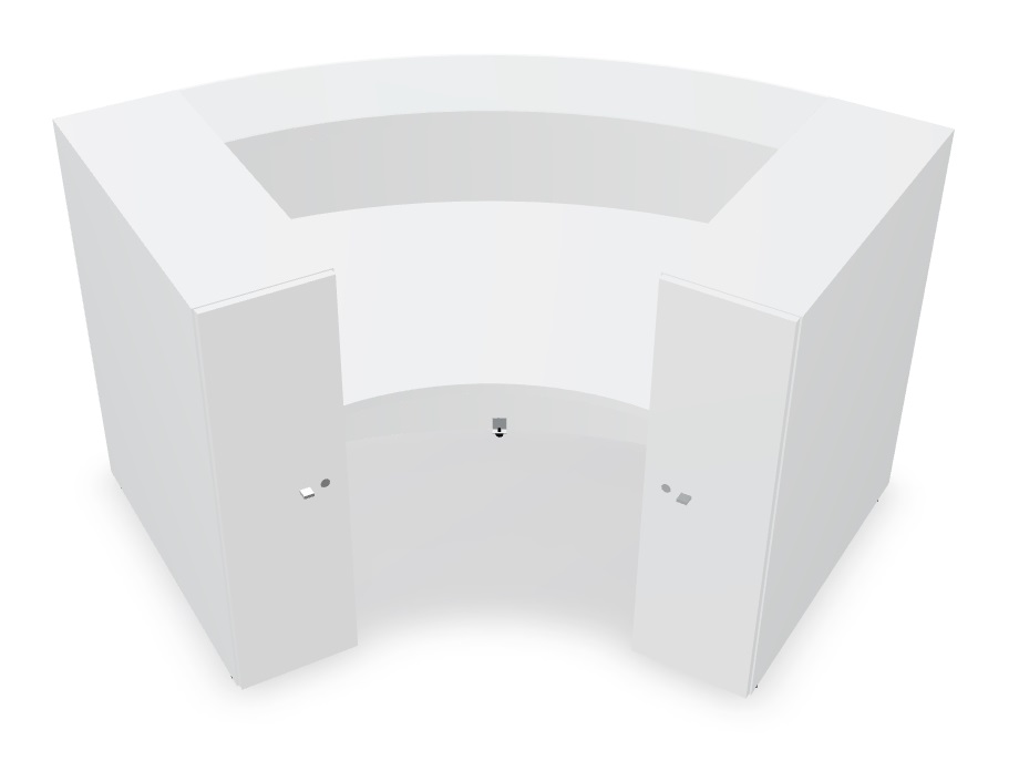 Valde 84 cockpit Reception Desk