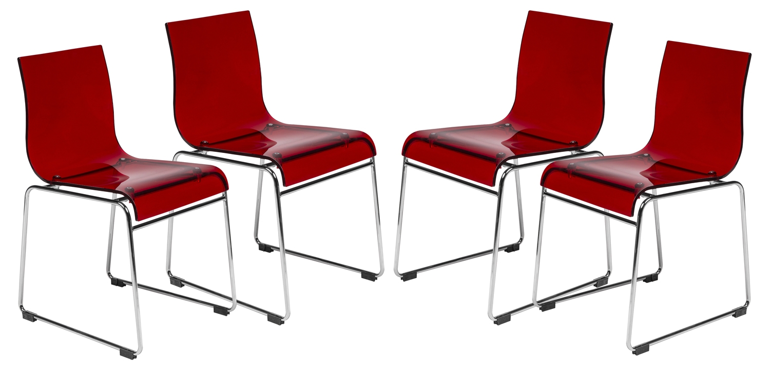 Lima Acrylic Chair (Set of 4)