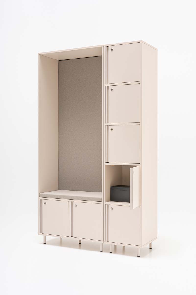 Locker Plus Office Storage Cabinet w/Lock