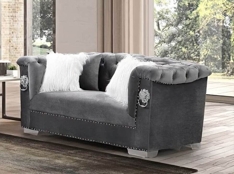LCL-005 Italian Velvet Loveseat