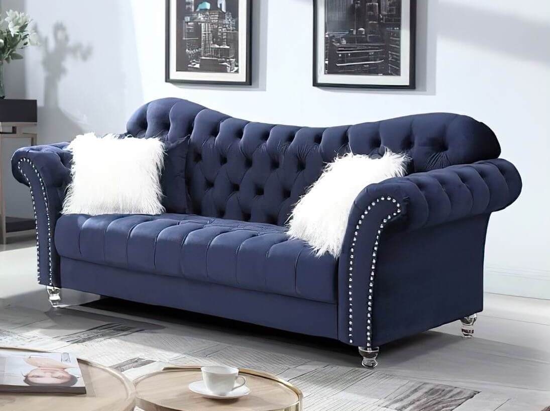 LCL-006 Italian Velvet Sofa