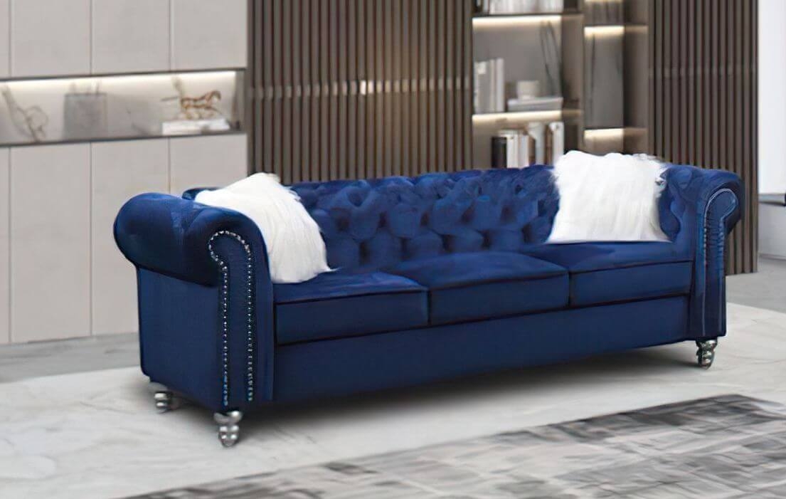 LCL-013 Italian Velvet Sofa