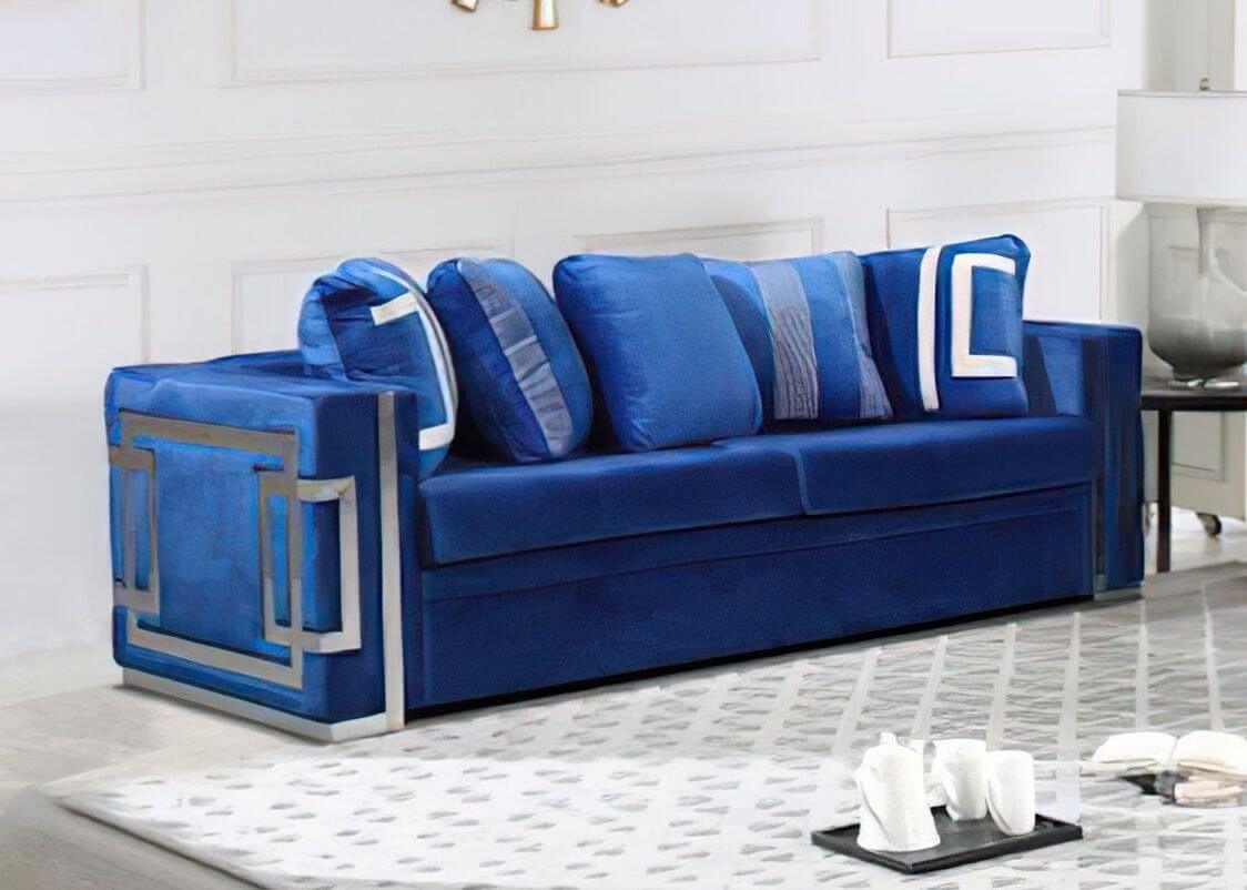 LCL-015 Italian Velvet Sofa