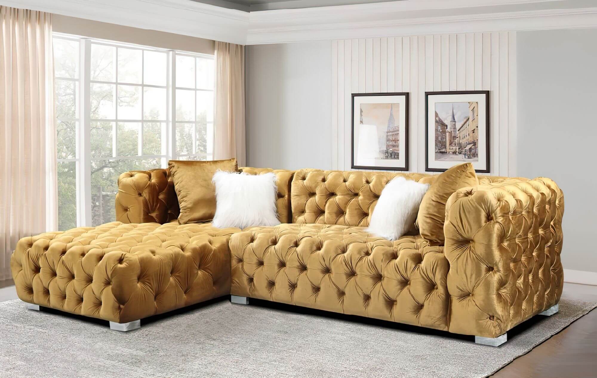 LCL-018 L-Shape Sectional Sofa