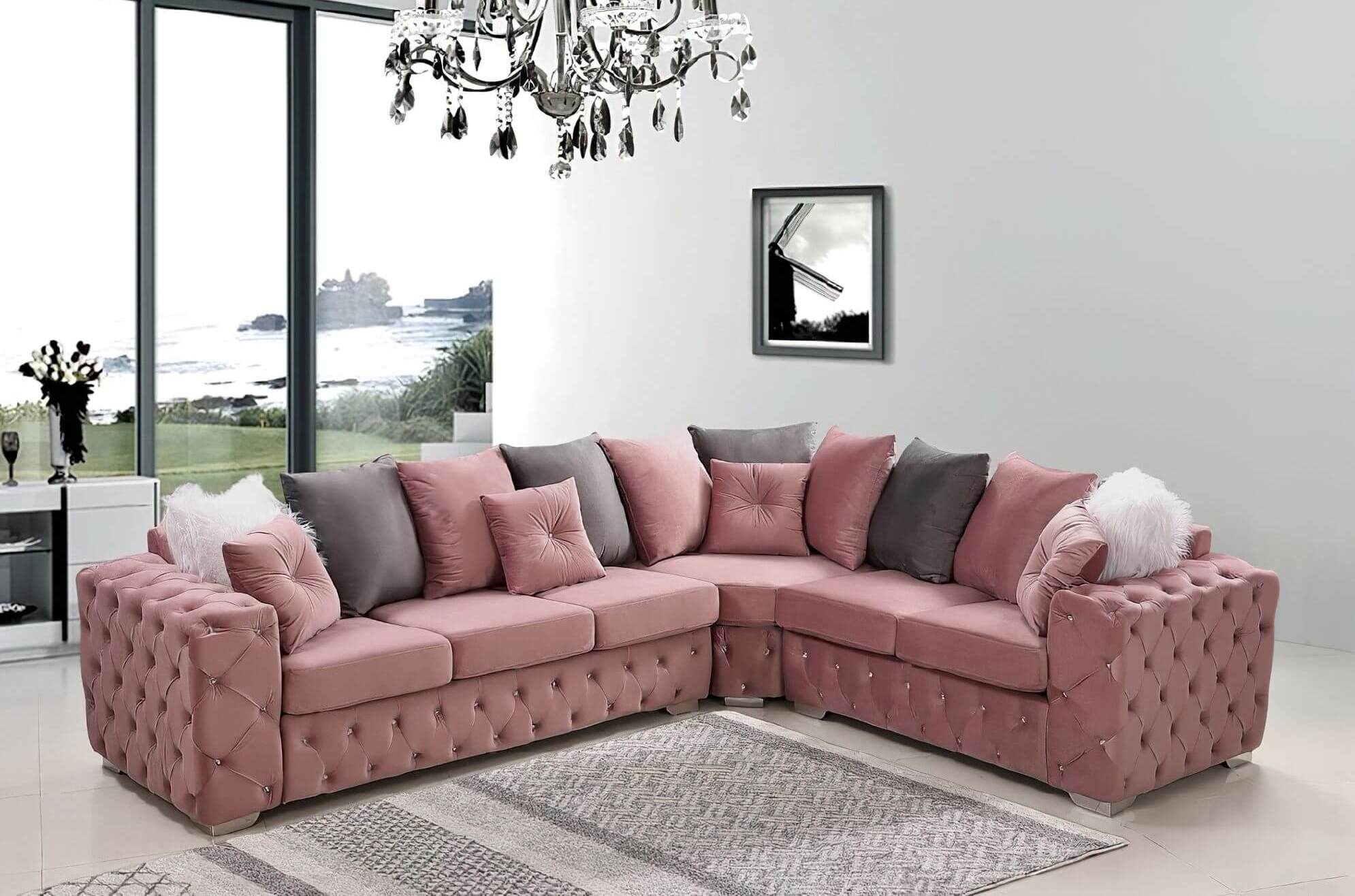 LCL-027 L-Shape Sectional Sofa
