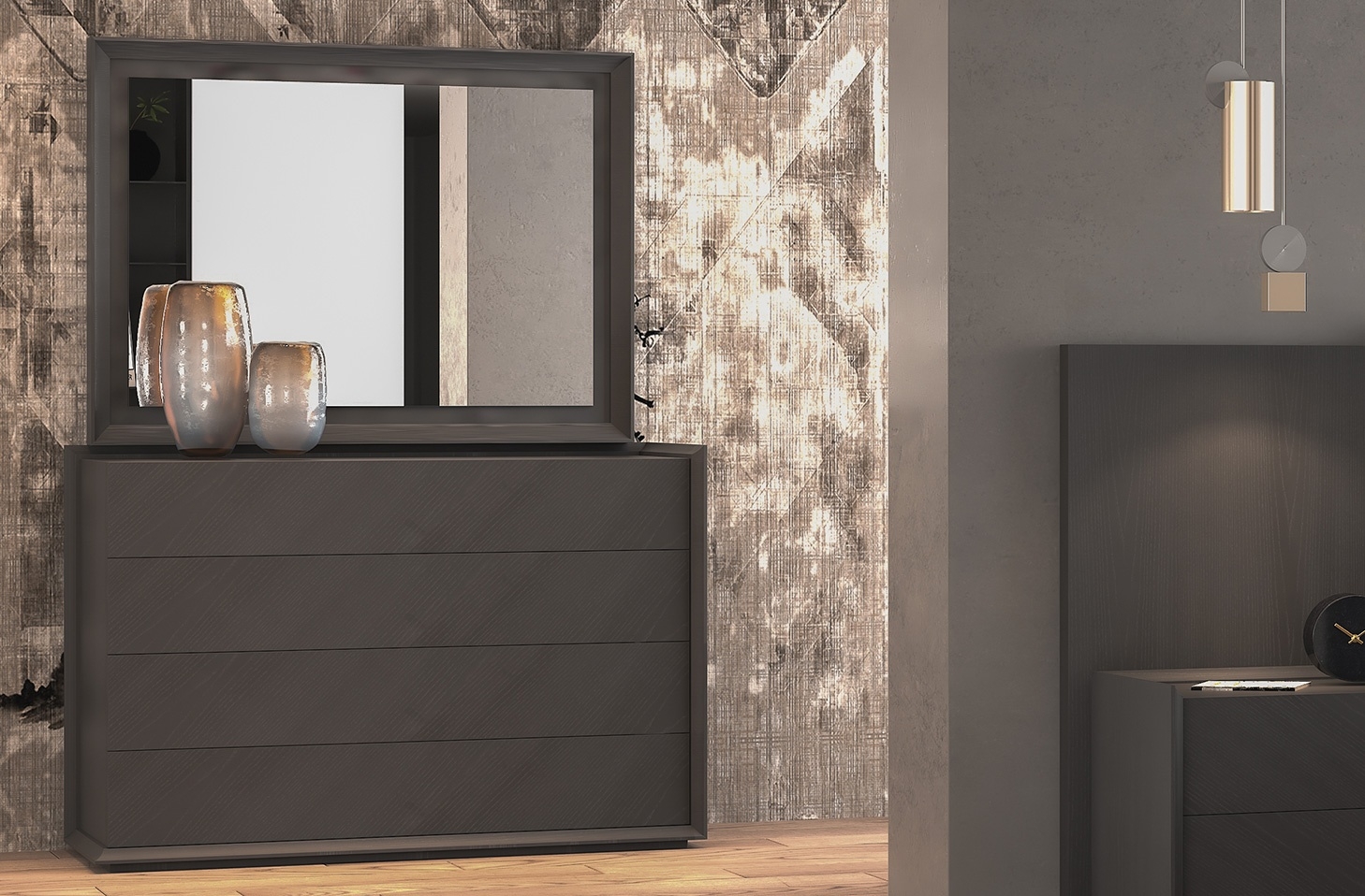 Lea Bedroom Set w/LED Light