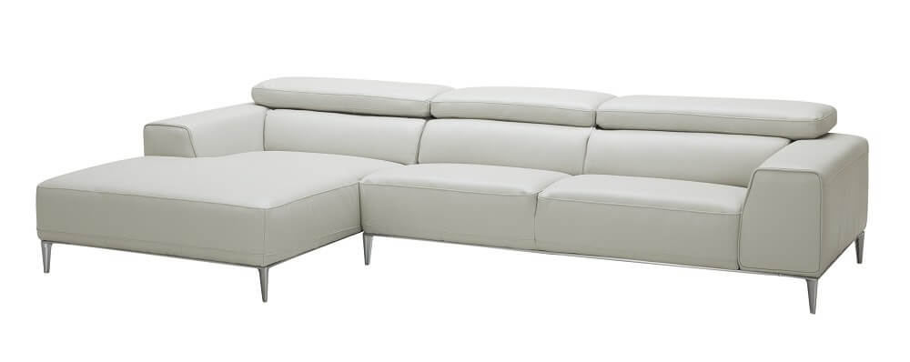 LeCoultre Leather Left Hand Facing Sectional
