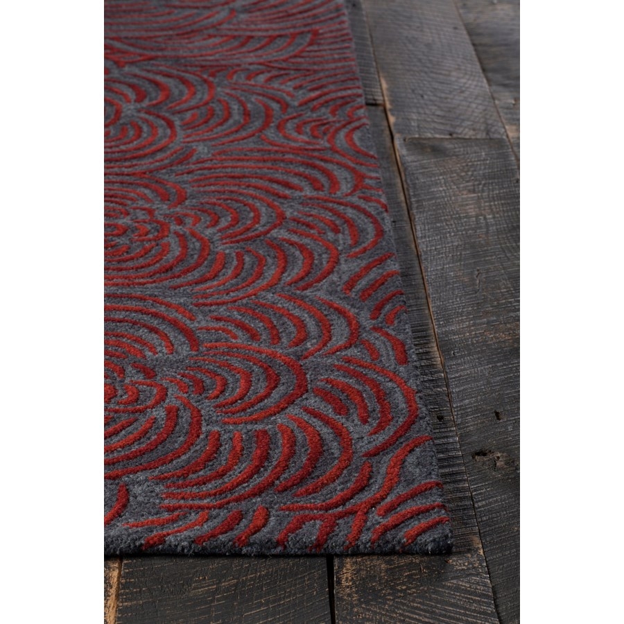 Leia Wool Rectangular Handmade Rug, 5' x 7'6"