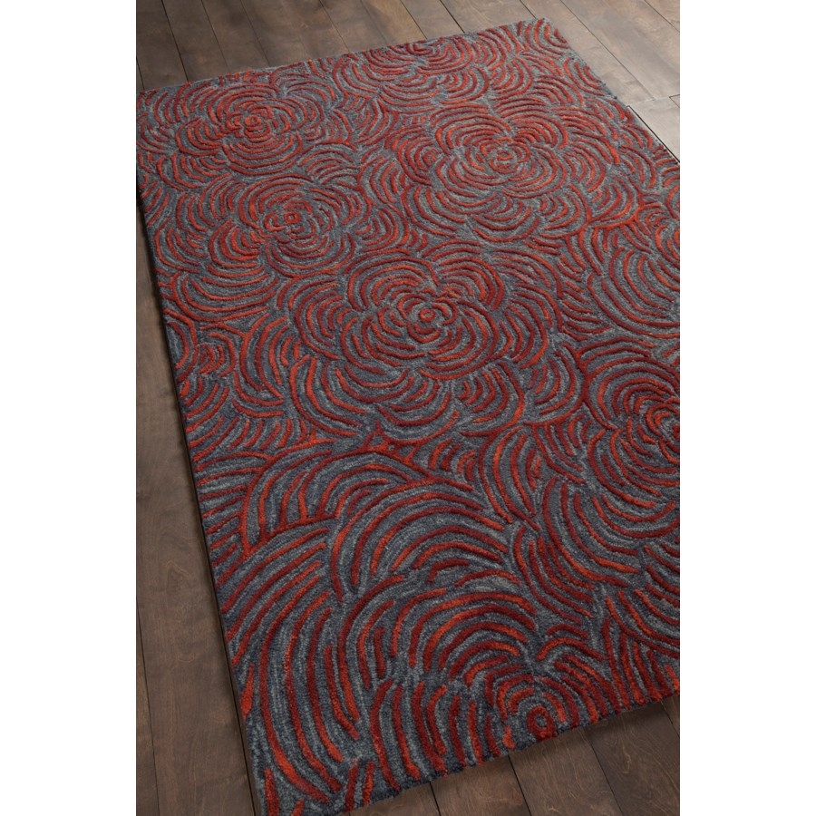Leia Wool Rectangular Handmade Rug, 5' x 7'6"