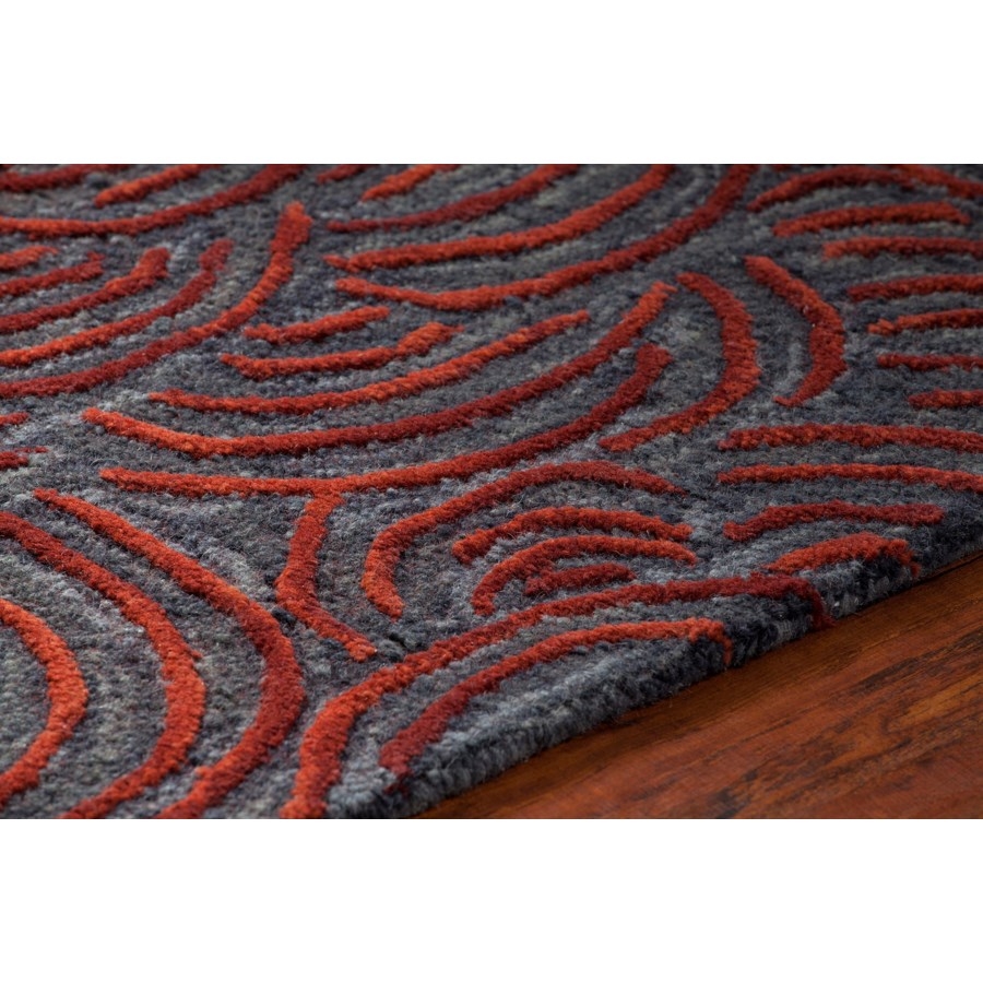 Leia Wool Rectangular Handmade Rug, 5' x 7'6"