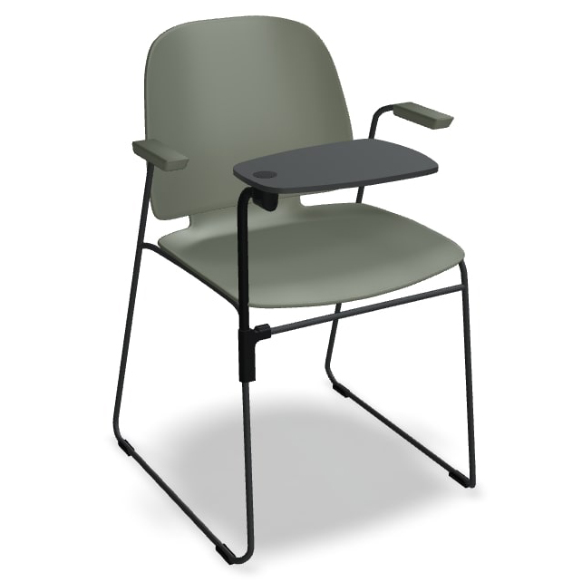 Lena Tall Backrest Chair w/Armrests