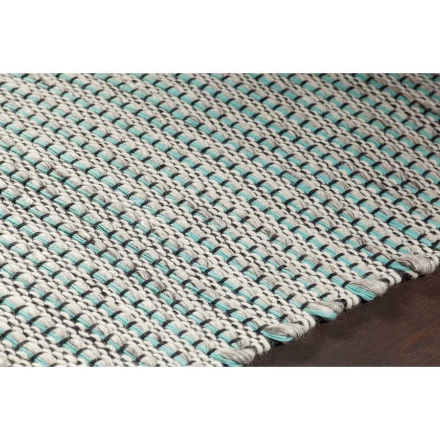 Lena Wool/Cotton Rectangular Handmade Rug, 5' x 7'6"