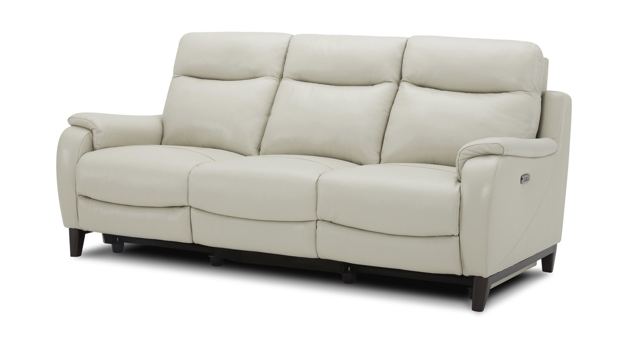 Leonard Leather Sofa with 2 Power Recliners