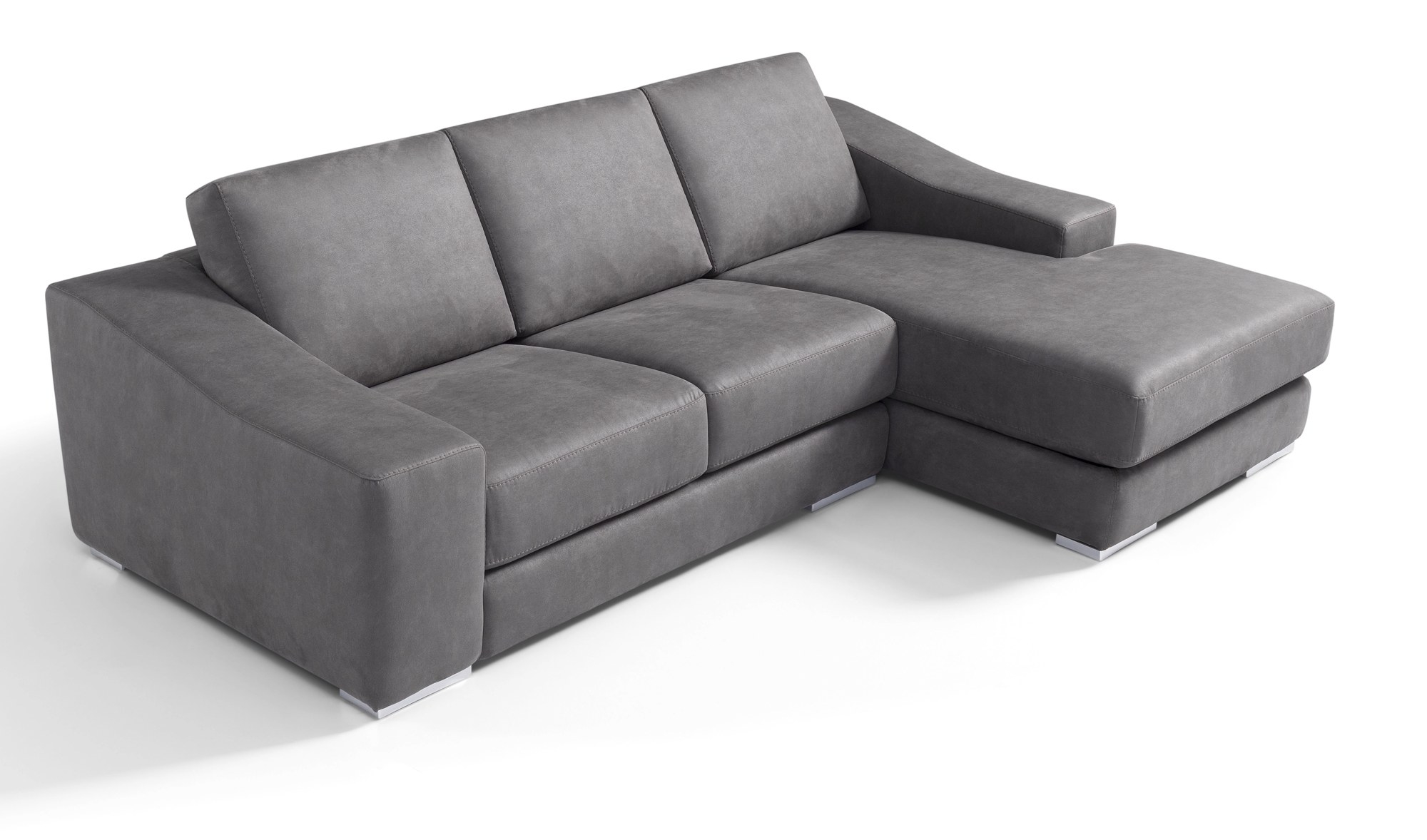 Leonard Leather Modular Customizable Sectional Sofa