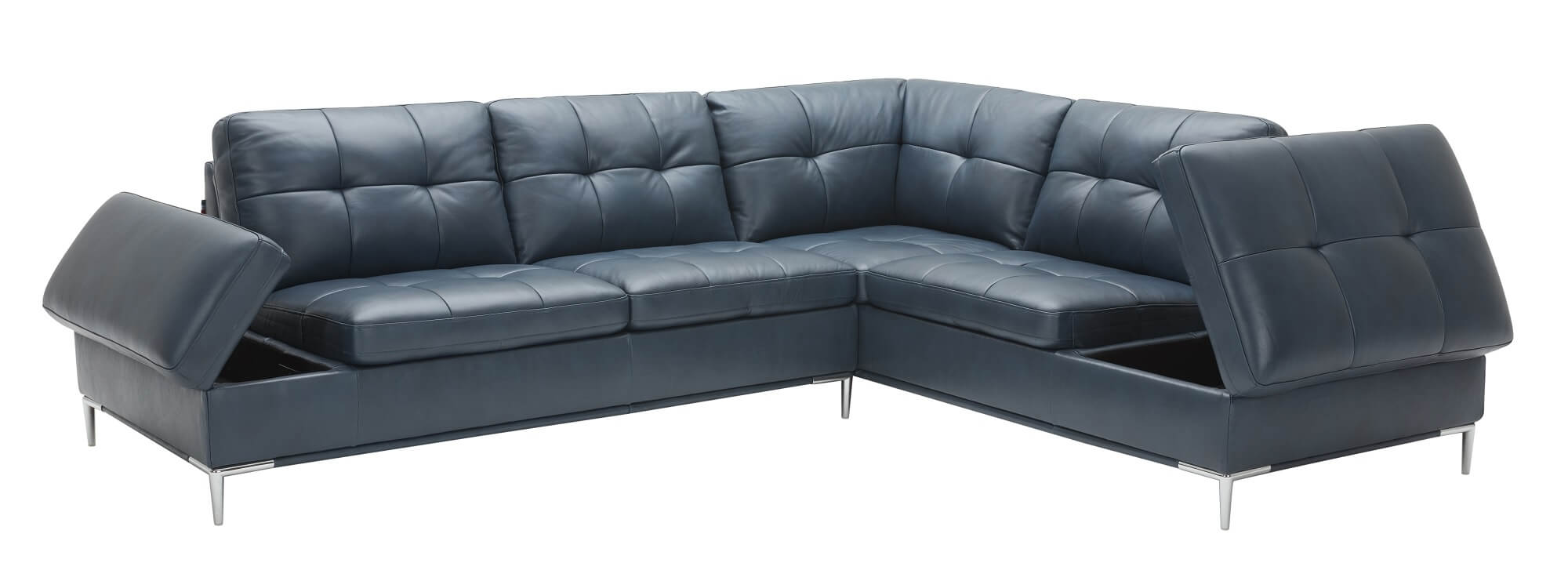 Leonardo Premium Leather Sectional