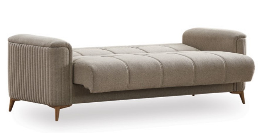 Levi Polyester Convertible Storage Living Room Set