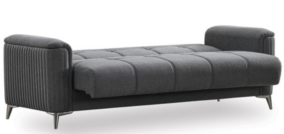Levi Polyester Convertible Storage Living Room Set