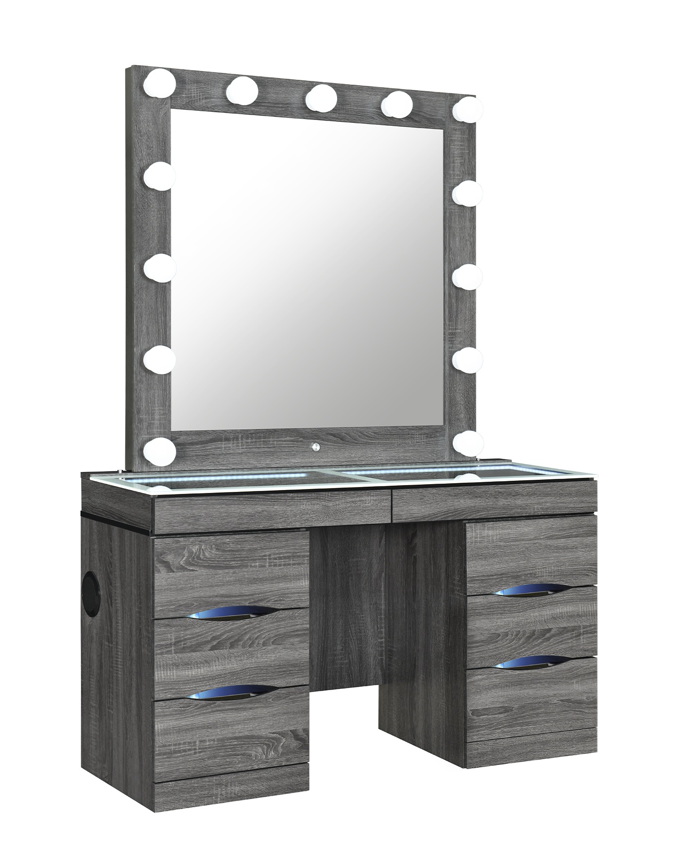 Lexi Vanity Set with Stool