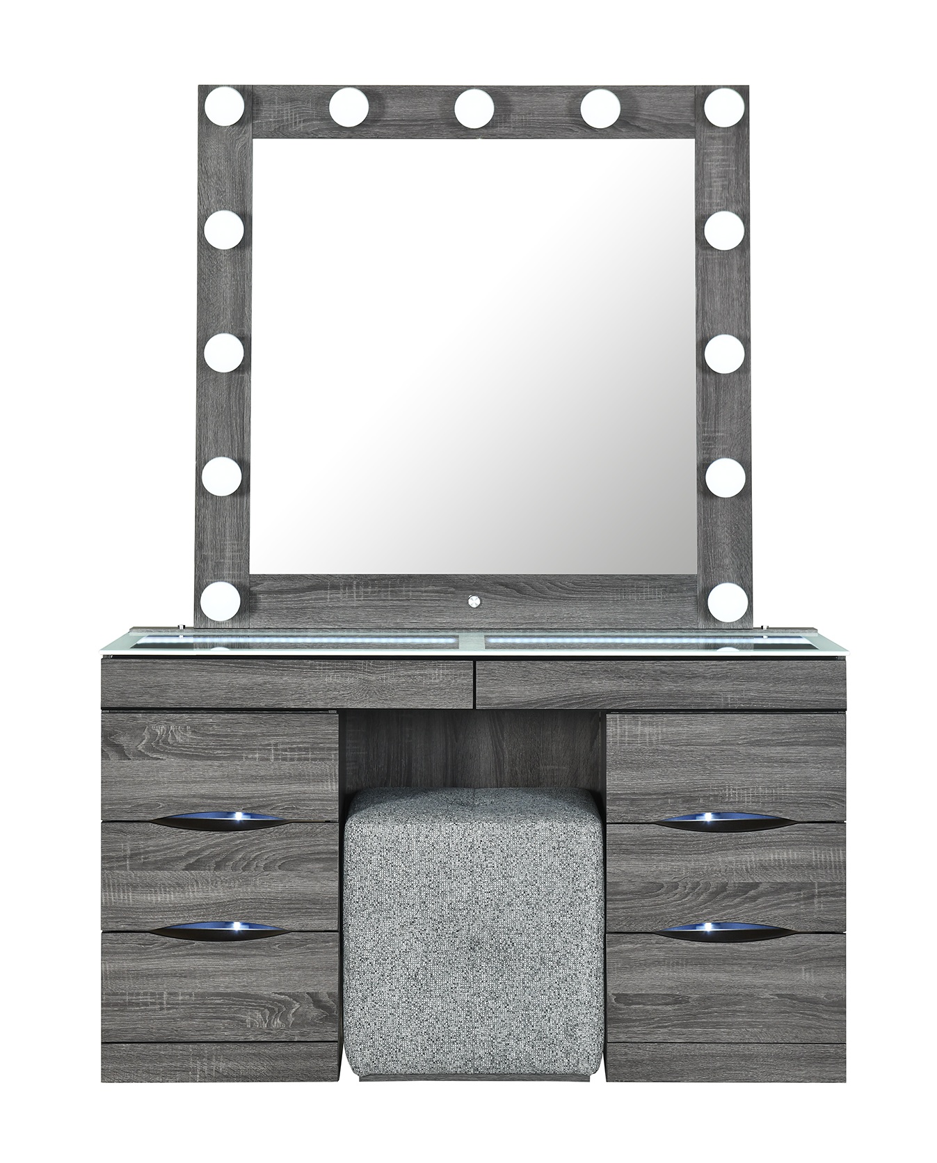 Lexi Vanity Set with Stool