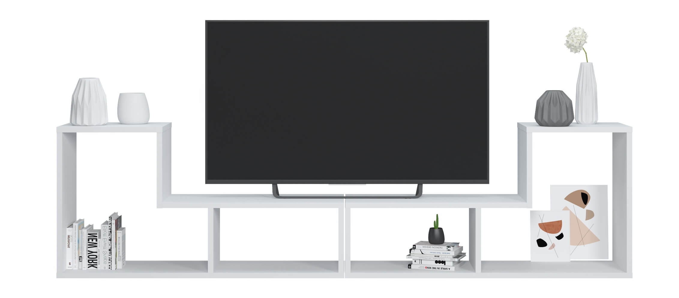 Legon Modern Contemporary TV Unit with Storage