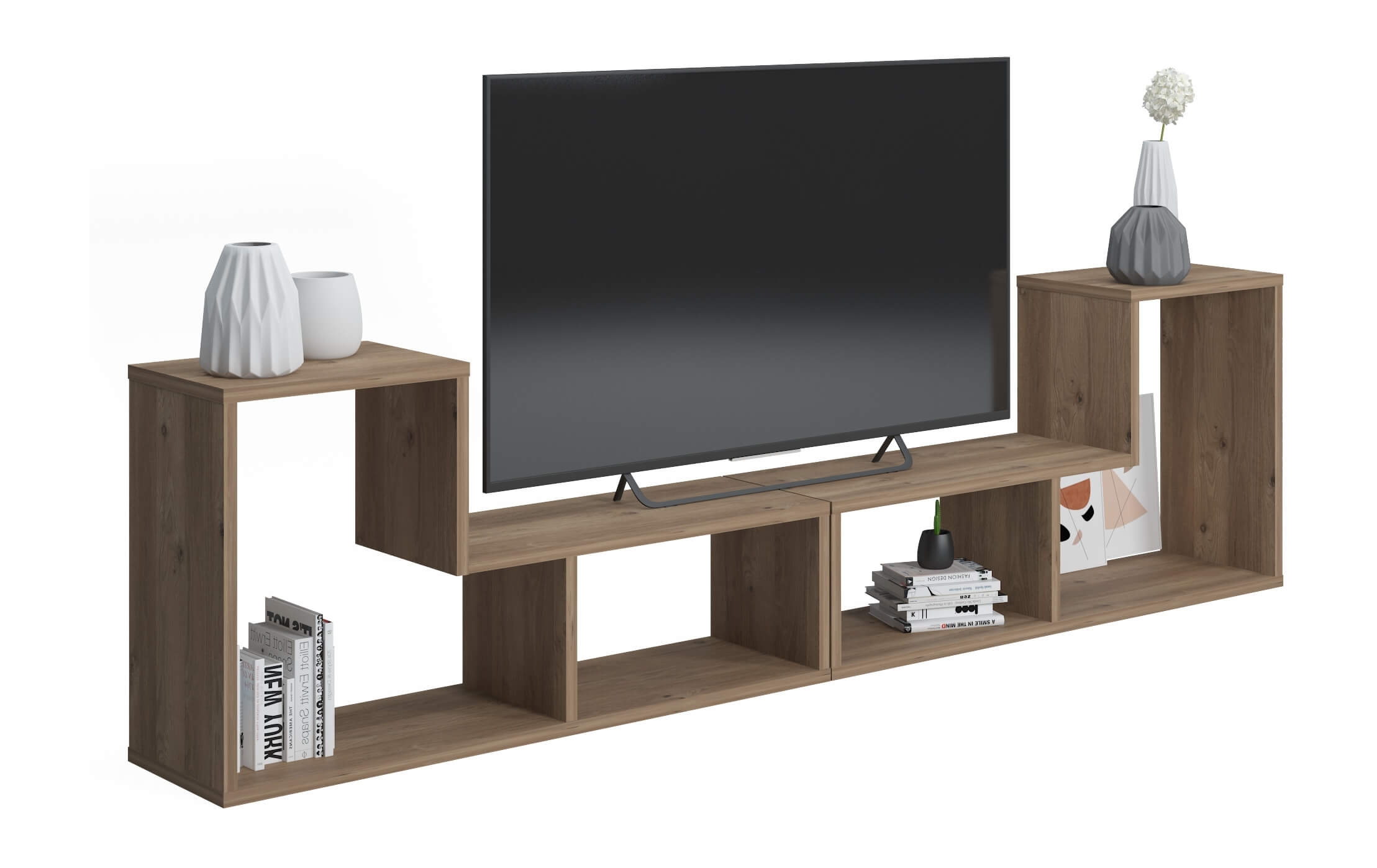 Legon Modern Contemporary TV Unit with Storage