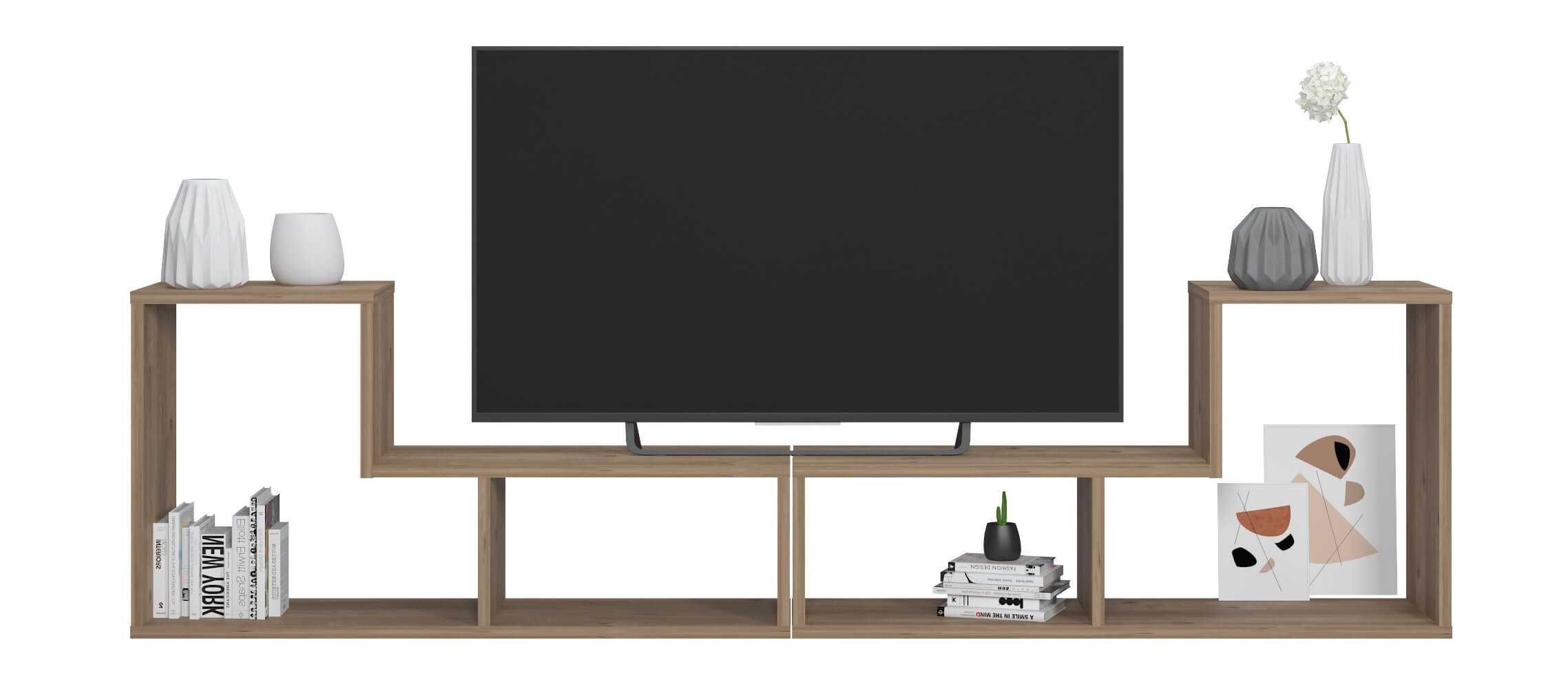 Legon Modern Contemporary TV Unit with Storage