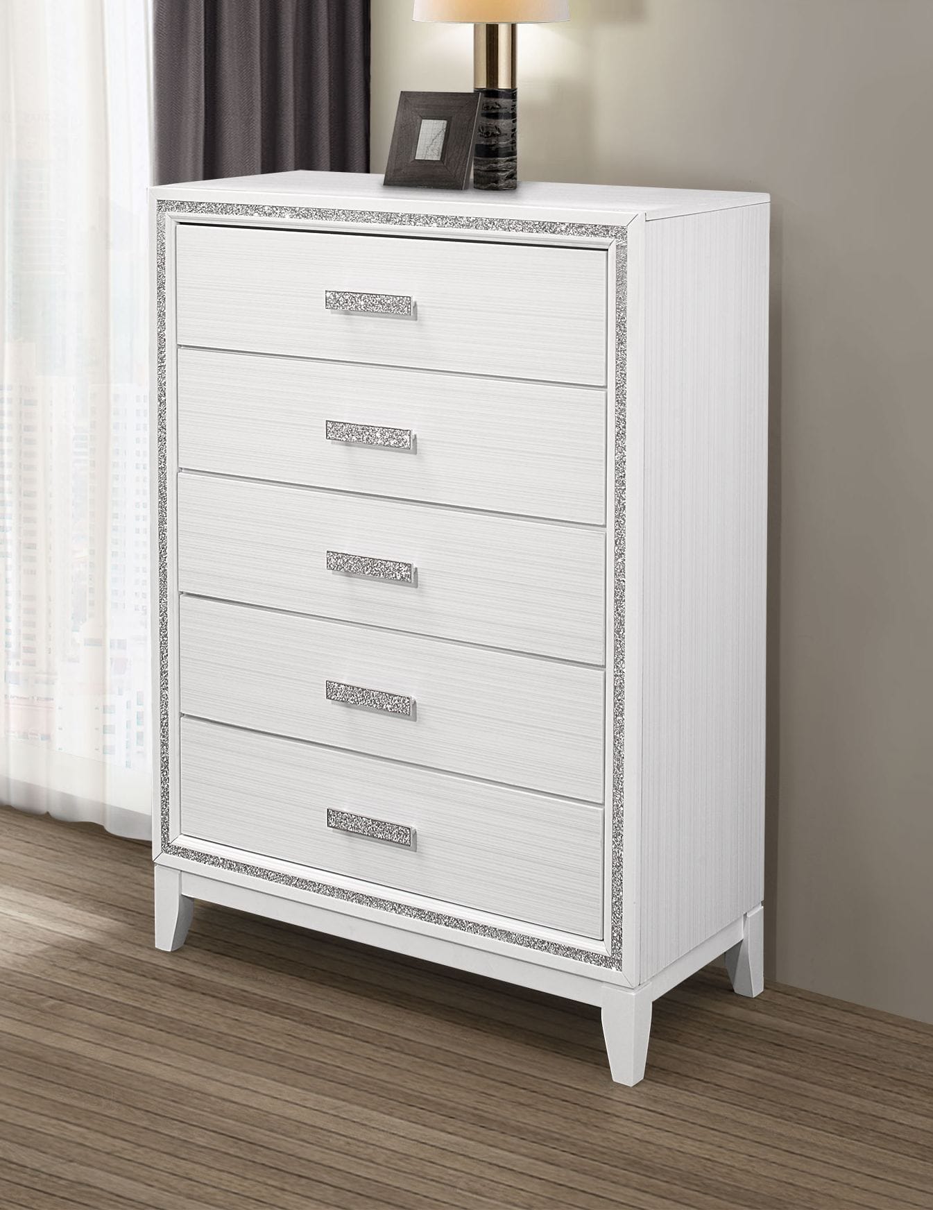 Lily MDF/Wood Chest w/5 Drawers